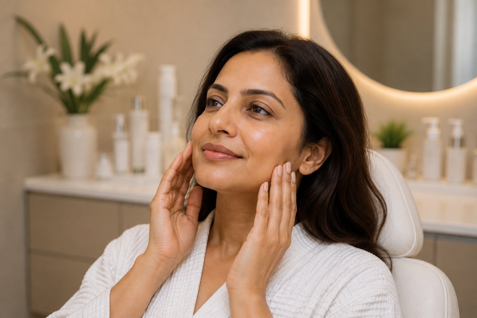 Radiant mature skin — anti-ageing treatments at Derma Wellness